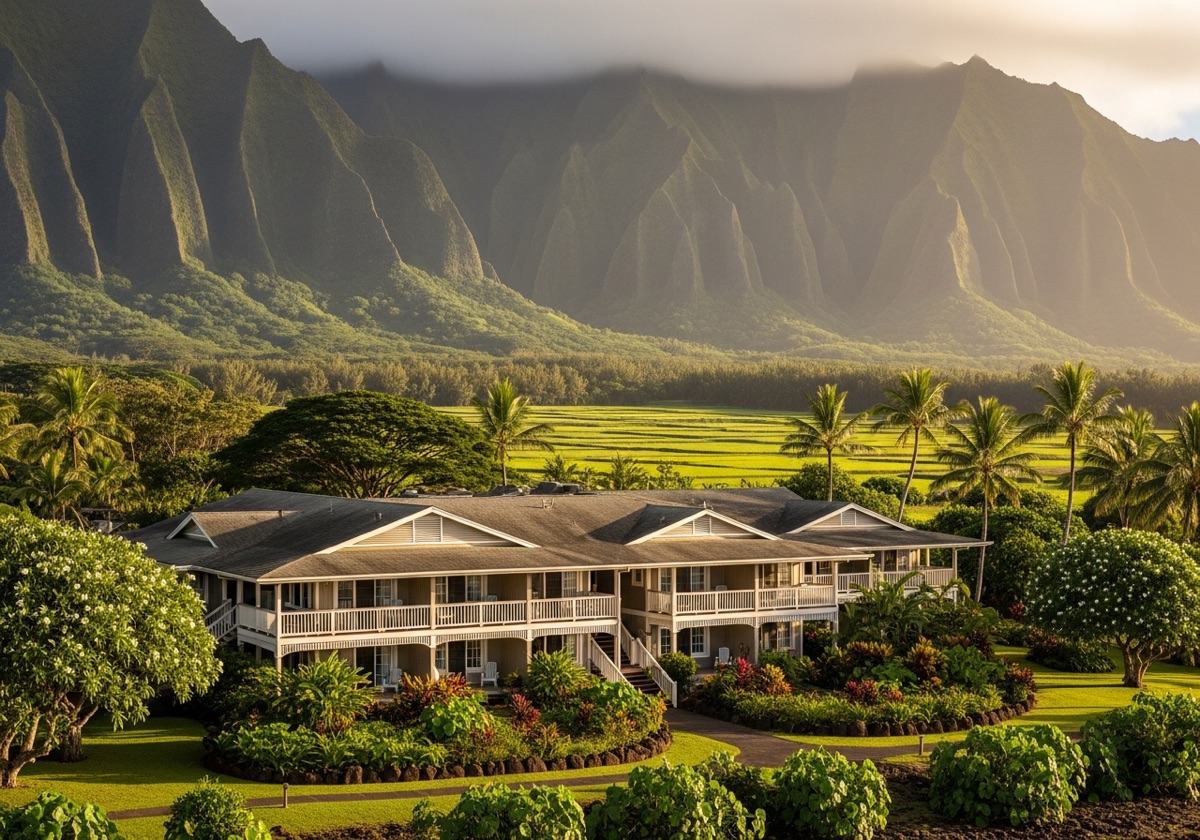 Illustrative island scene, Hawaiʻi