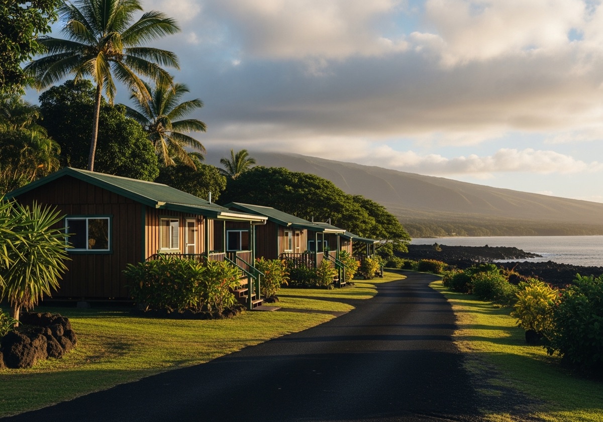 Illustrative island scene, Hawaiʻi