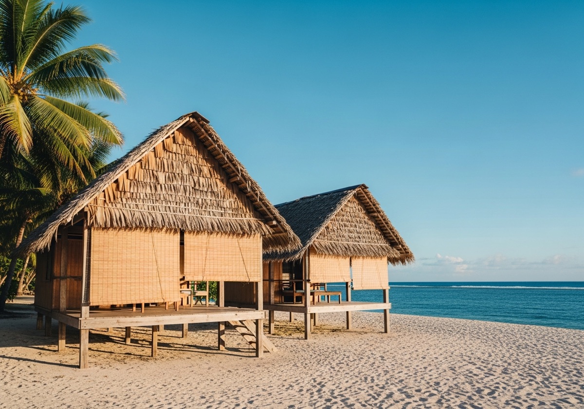 Illustrative island scene, Samoa